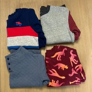 Toddler Long Sleeve Sweatshirt Bundle 3T-4T